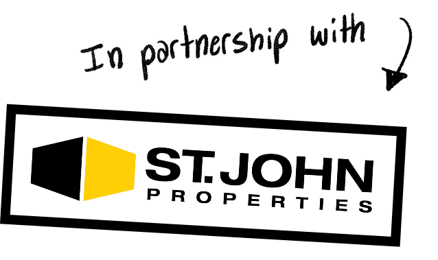 In partnership with St. John Properties